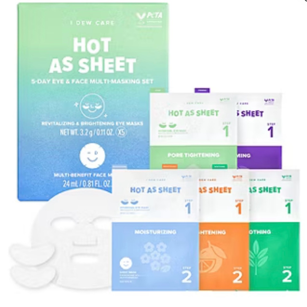 I Dew Care Hot As Sheet Multi-Masking Set